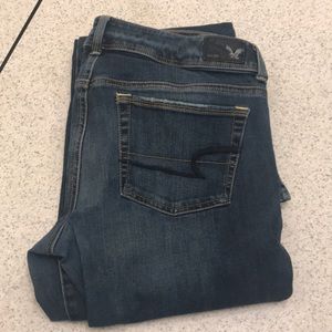 American Eagle outfitters kick boot jeans